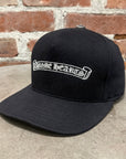 CHROME HEARTS SCROLL LOGO BASEBALL HAT ‘BLACK’