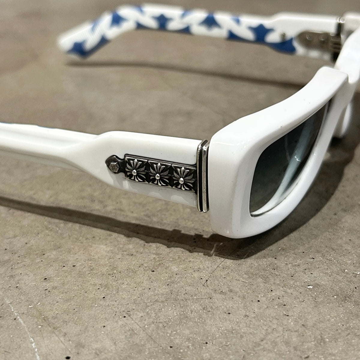 CHROME HEARTS ZELDA SUNGLASSES ‘WHITE’