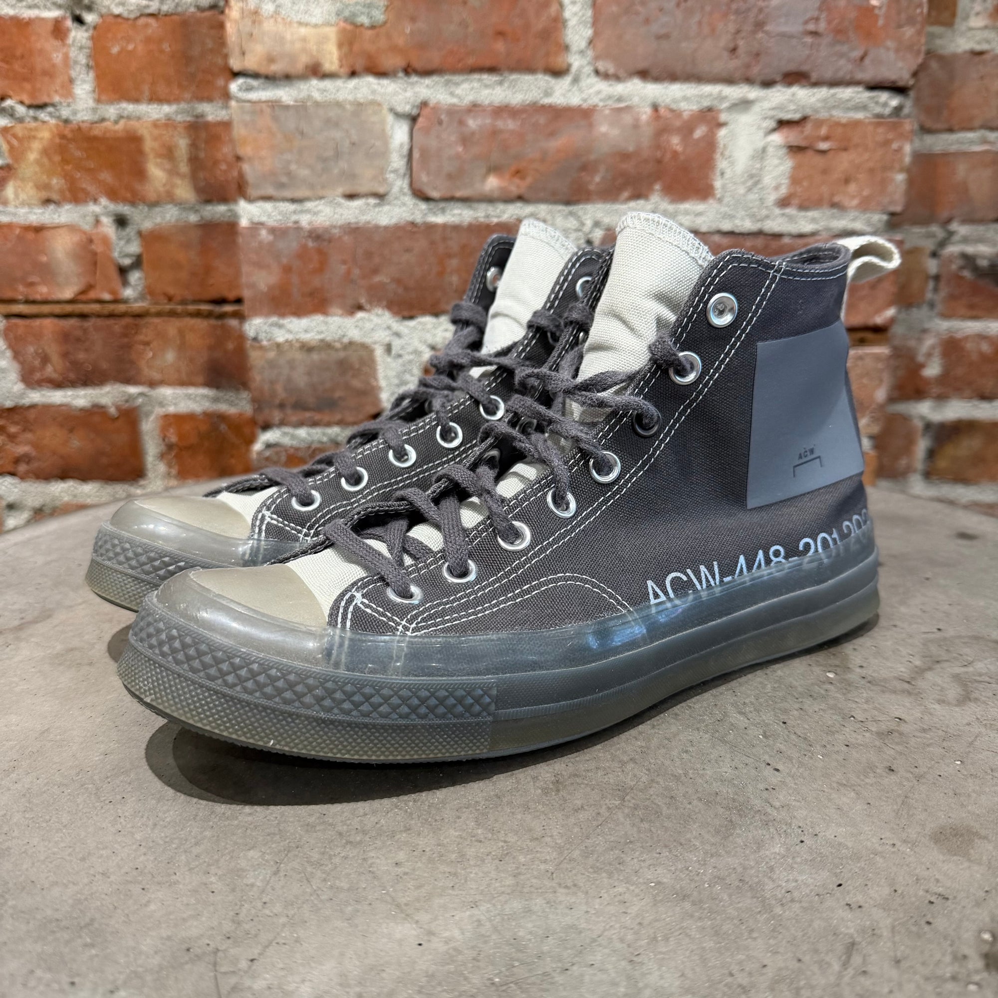 ACW X CONVERSE HIGH TOP SNEAKERS ‘DARK GRAY’