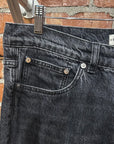 OUR LEGACY THIRD CUT WIDE FIT DENIM ‘WASHED BLACK’