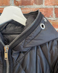 RICK OWENS DRKSHDW GIMP NYLON DOWN JACKET ‘BLACK’