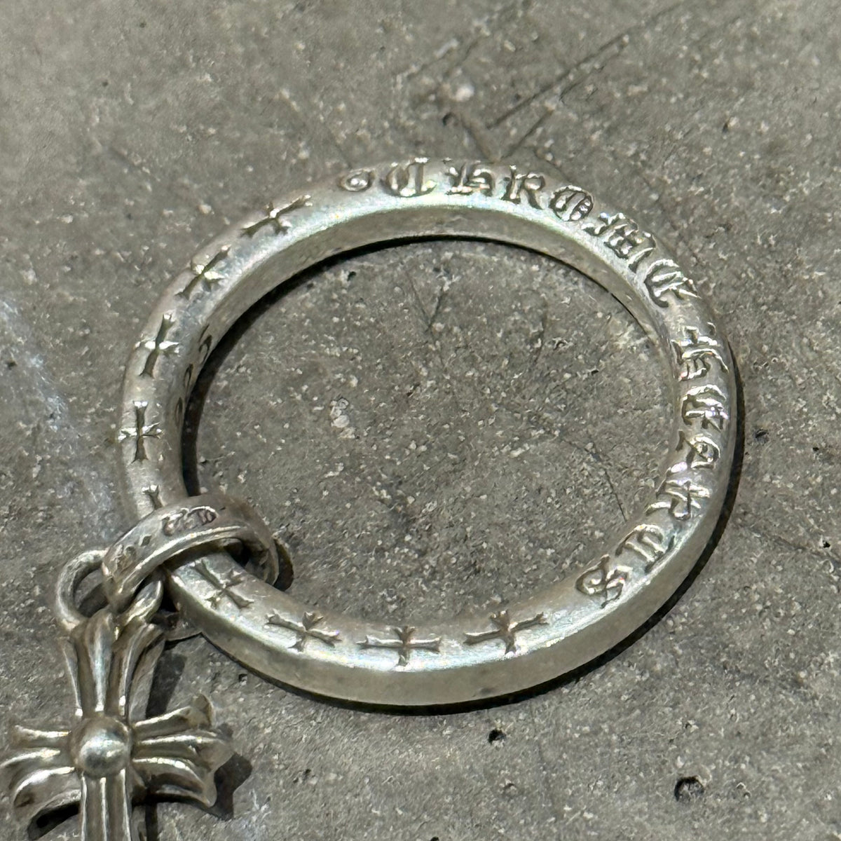 CHROME HEARTS NFTL BABYFAT RING ‘SILVER’