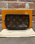 LOUIS VUITTON MONOGRAM POCHETTE BAG ‘BROWN/GOLD’