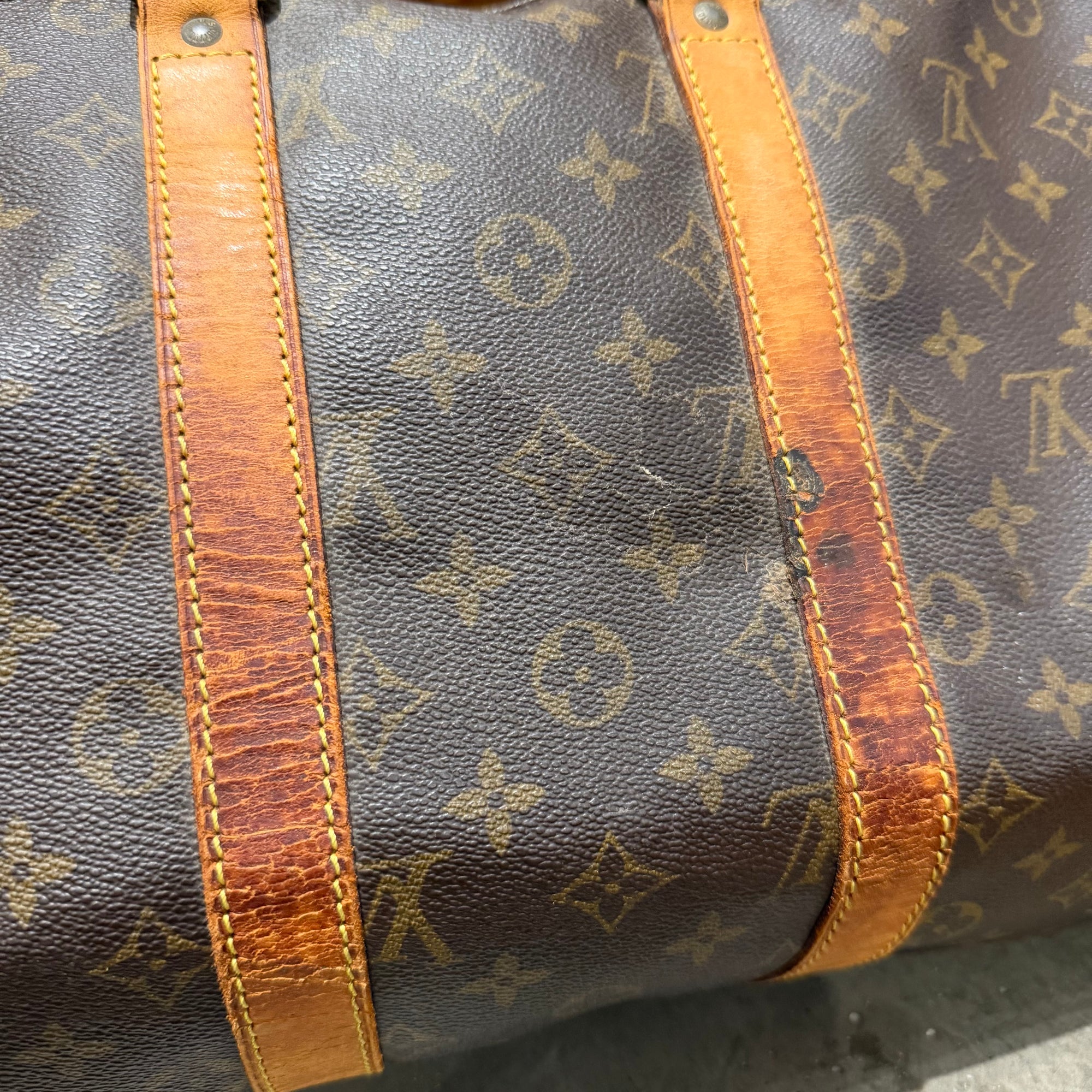 LOUIS VUITTON MONOGRAM KEEPALL 45 'BROWN'