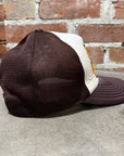 BAPE x KAWS BABY MILO TRUCKER CAP ‘BROWN/WHITE’