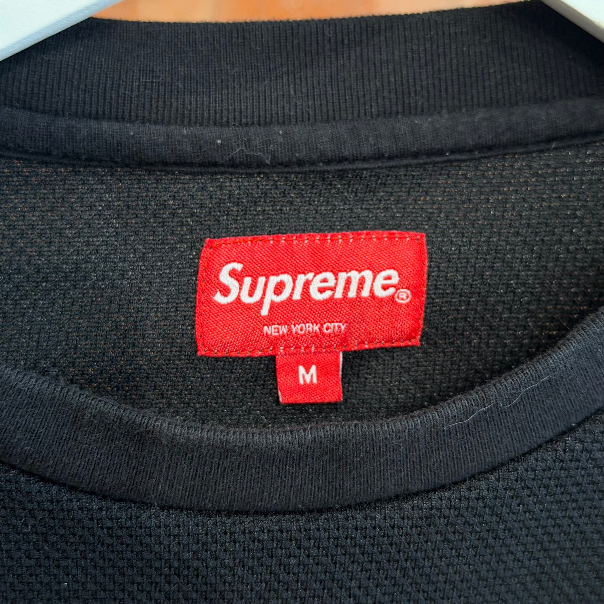 SUPREME SS19 PIPING PRACTICE JERSEY ‘BLACK’