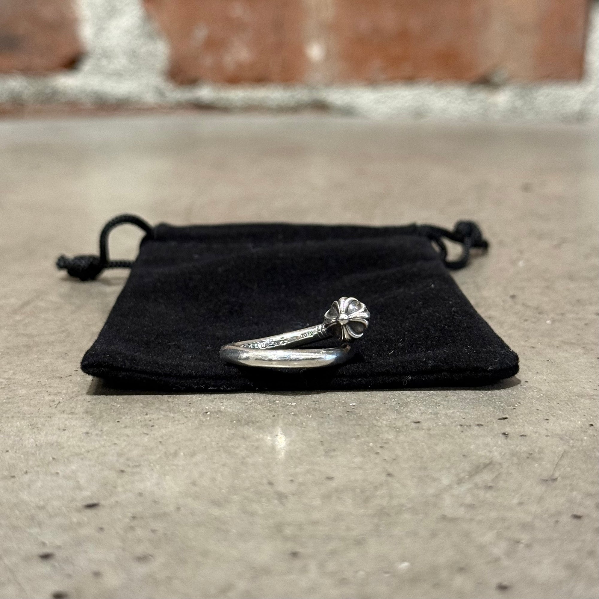 CHROME HEARTS NAIL RING ‘SILVER