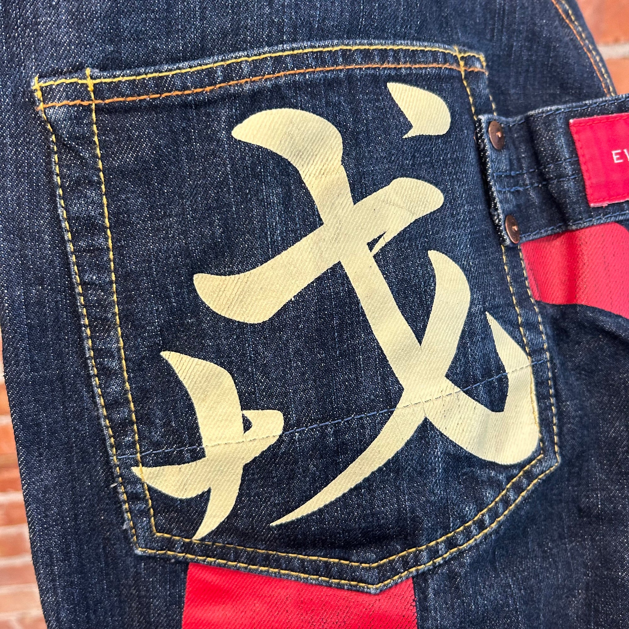 EVISU MULTIPOCKET DAICOCK DENIM 'INDIGO'
