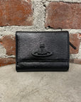 VIVIENNE WESTWOOD TRIFOLD WALLET ‘BLACK’