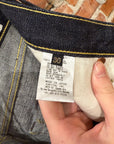 KAPITAL 5P SELVEDGE RED LINE RAW DENIM ‘INDIGO’