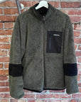 NUMBER (N)INE REVERSIBLE DENALI FLEECE ZIP UP ‘BLACK/MUD’