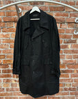 YOHJI S’YTE MILITARY TRENCHCOAT ‘BLACK’