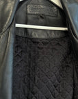 CHROME HEARTS VINTAGE JJ DEAN LEATHER JACKET ‘BLACK’