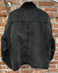 STUSSY WORKWEAR MULTI POCKET JACKET ‘WASHED BLACK’