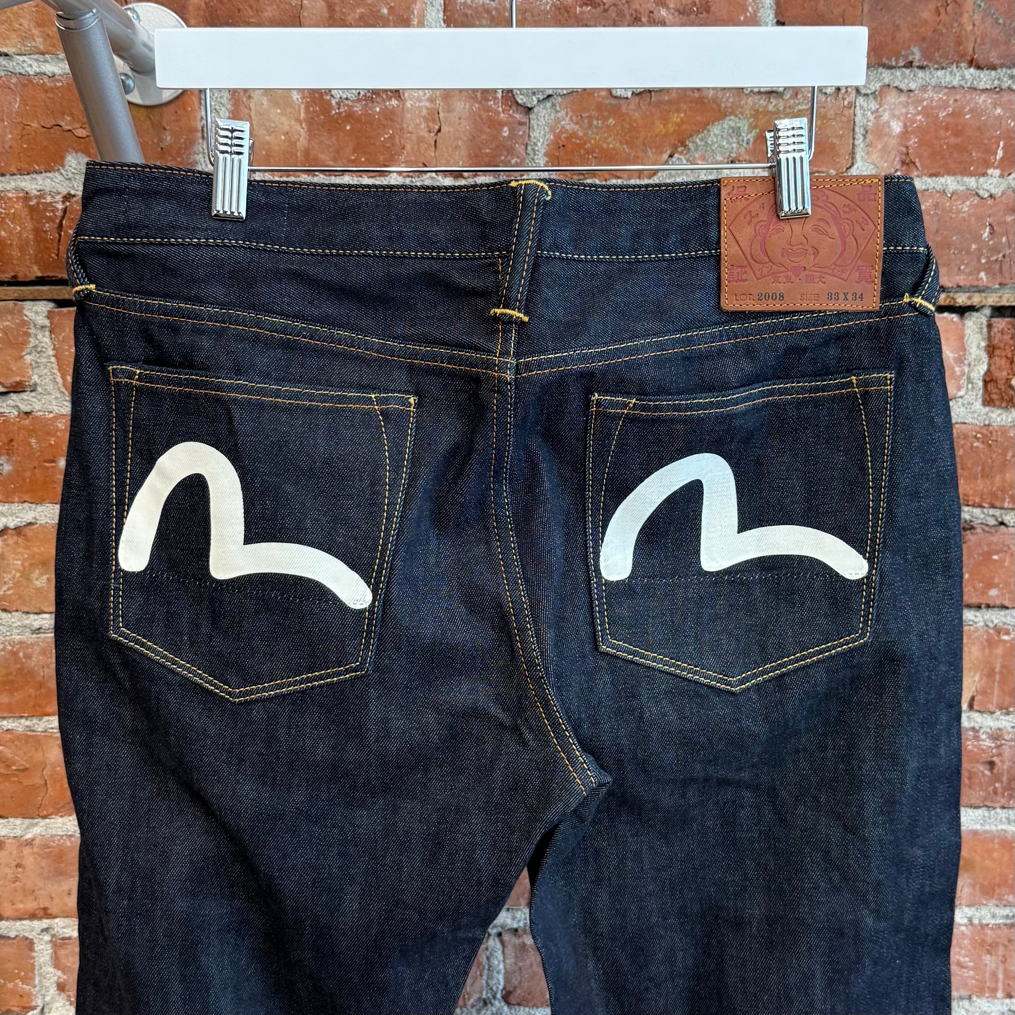 EVISU LOT 2008 CLASSIC GULL DENIM 