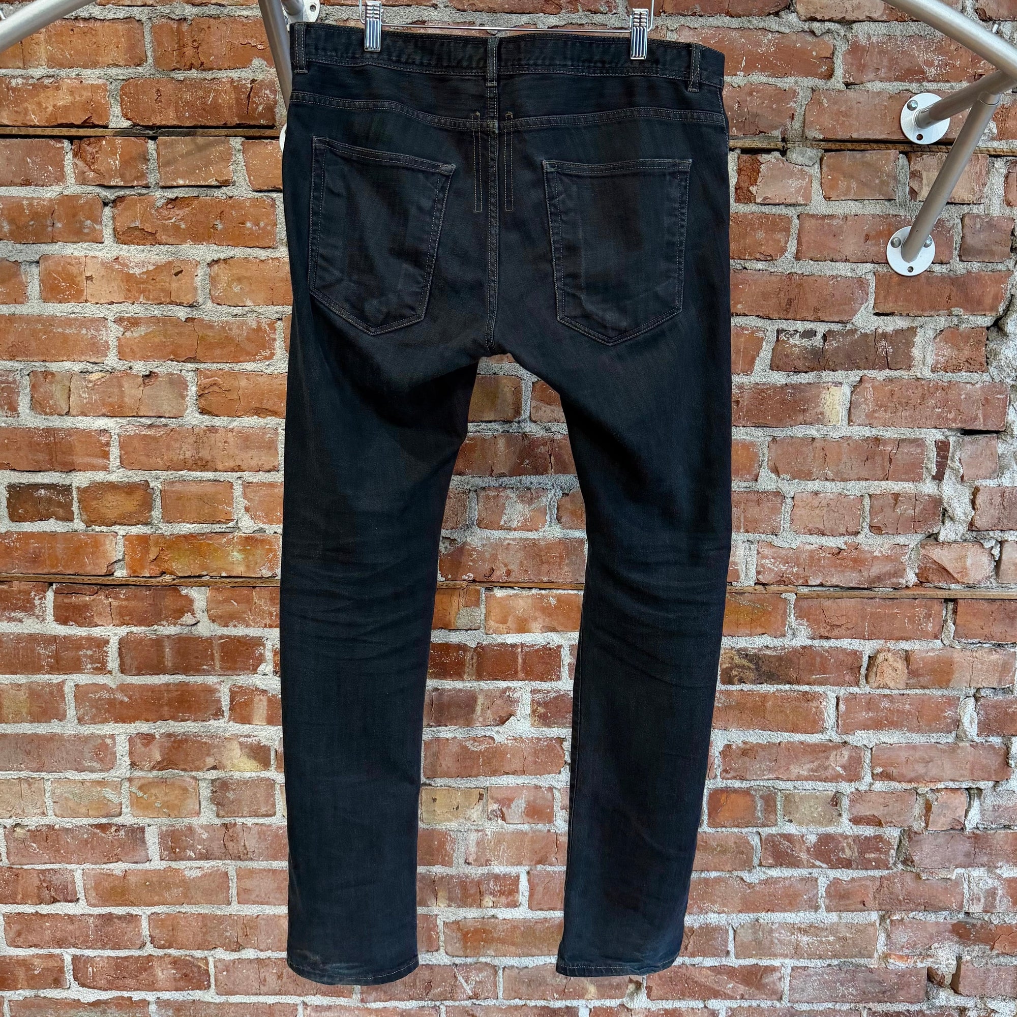 RICK OWENS FW07 EXPLODER DRKSDHW DETROIT DENIM ‘BLACK’