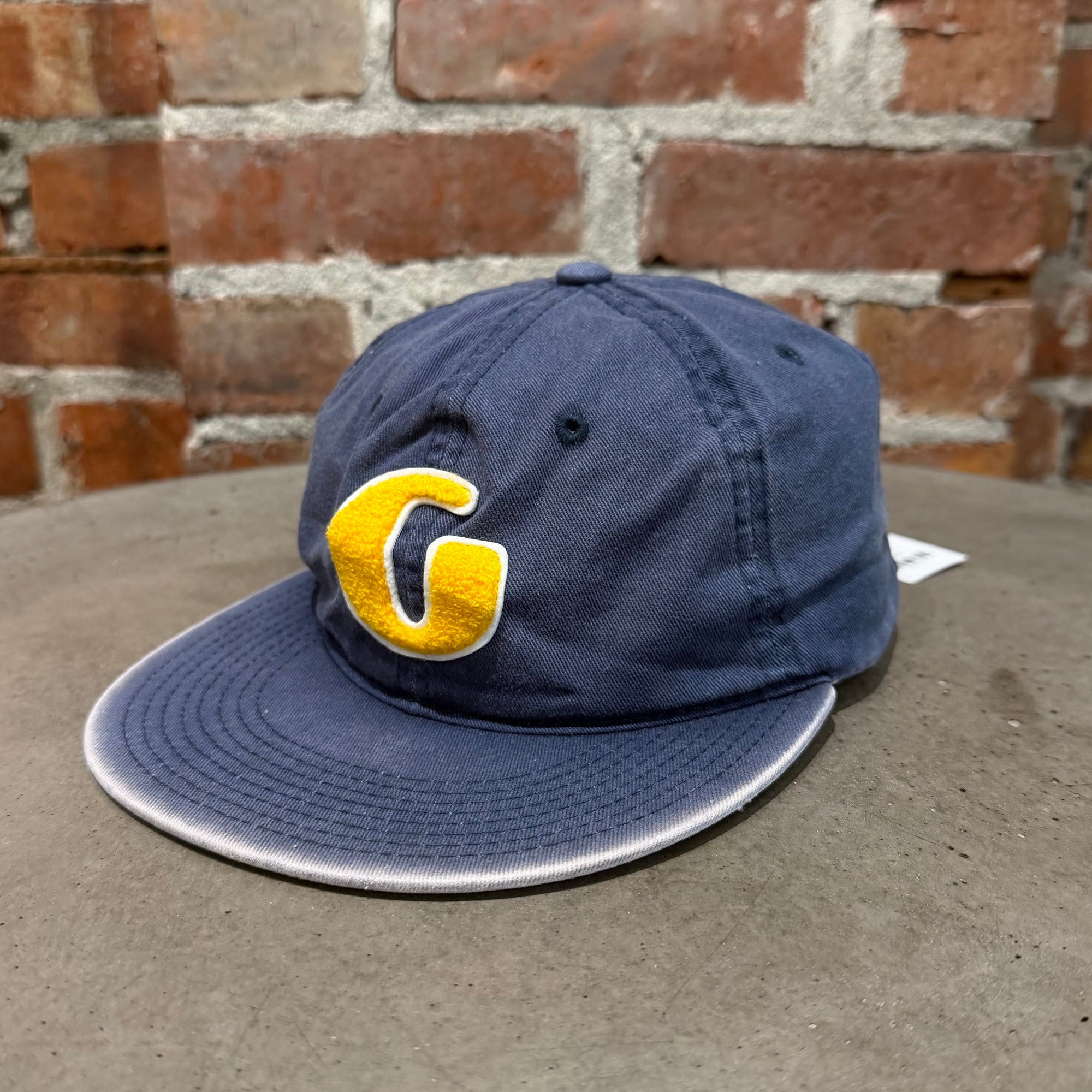 GALLERY DEPT. G-PATCH LOGO HAT ‘NAVY/YELLOW’