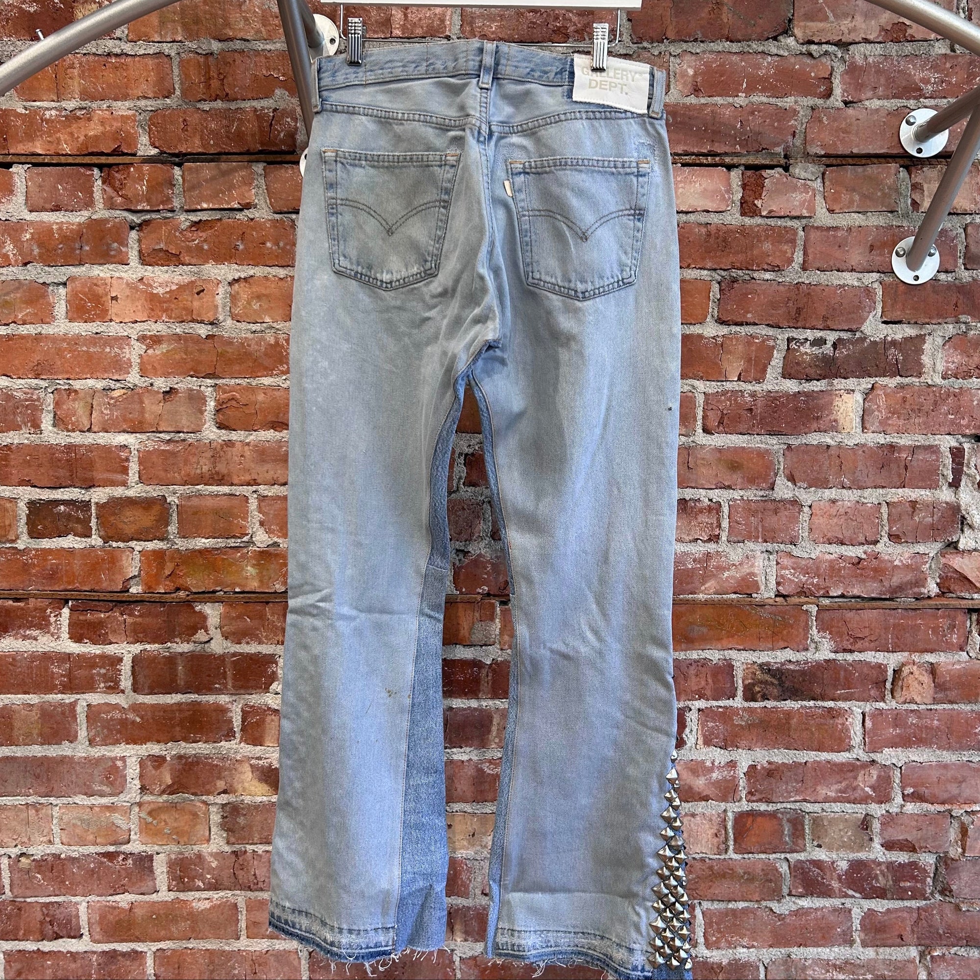 GALLERY DEPT. STUDDED LA FLARE DENIM ‘VINTAGE BLUE’