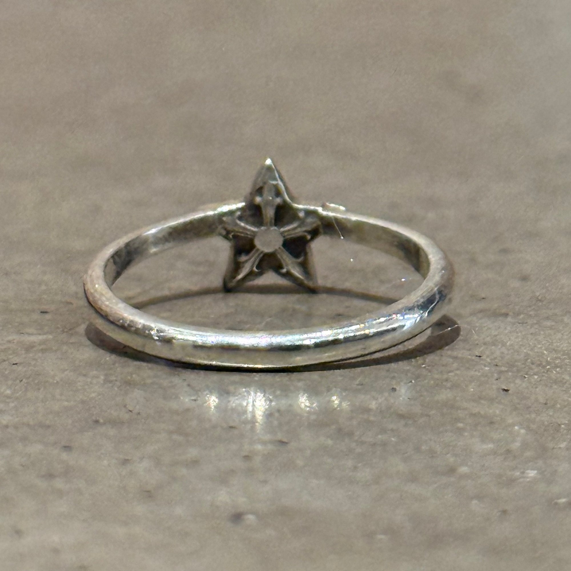 CHROME HEARTS STAR BUBBLEGUM RING ‘SILVER’