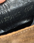 SAINT LAURENT WYATT JODHPUR LOW SUEDE BOOTS ‘BROWN’