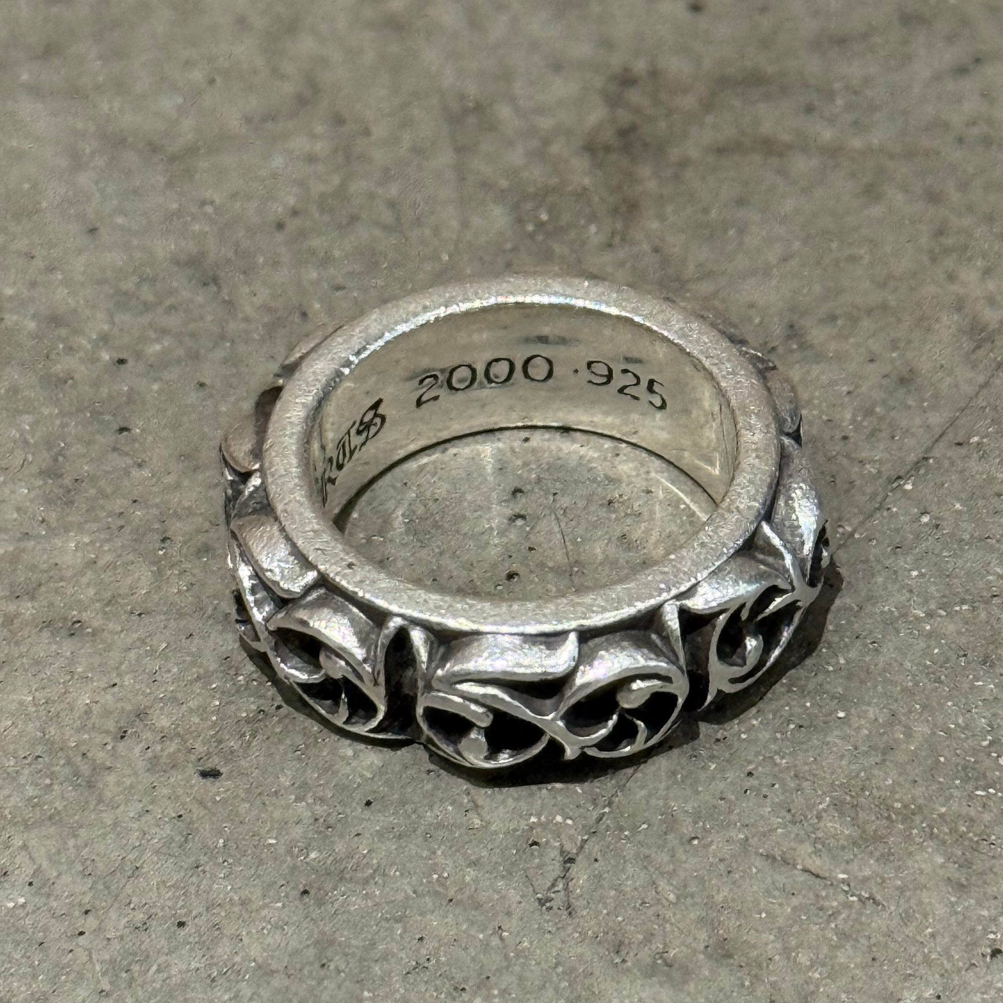 CHROME HEARTS ETERNITY VINE RING ‘SILVER’
