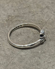 CHROME HEARTS PLUS CROSS BUBBLEGUM RING ‘SILVER’