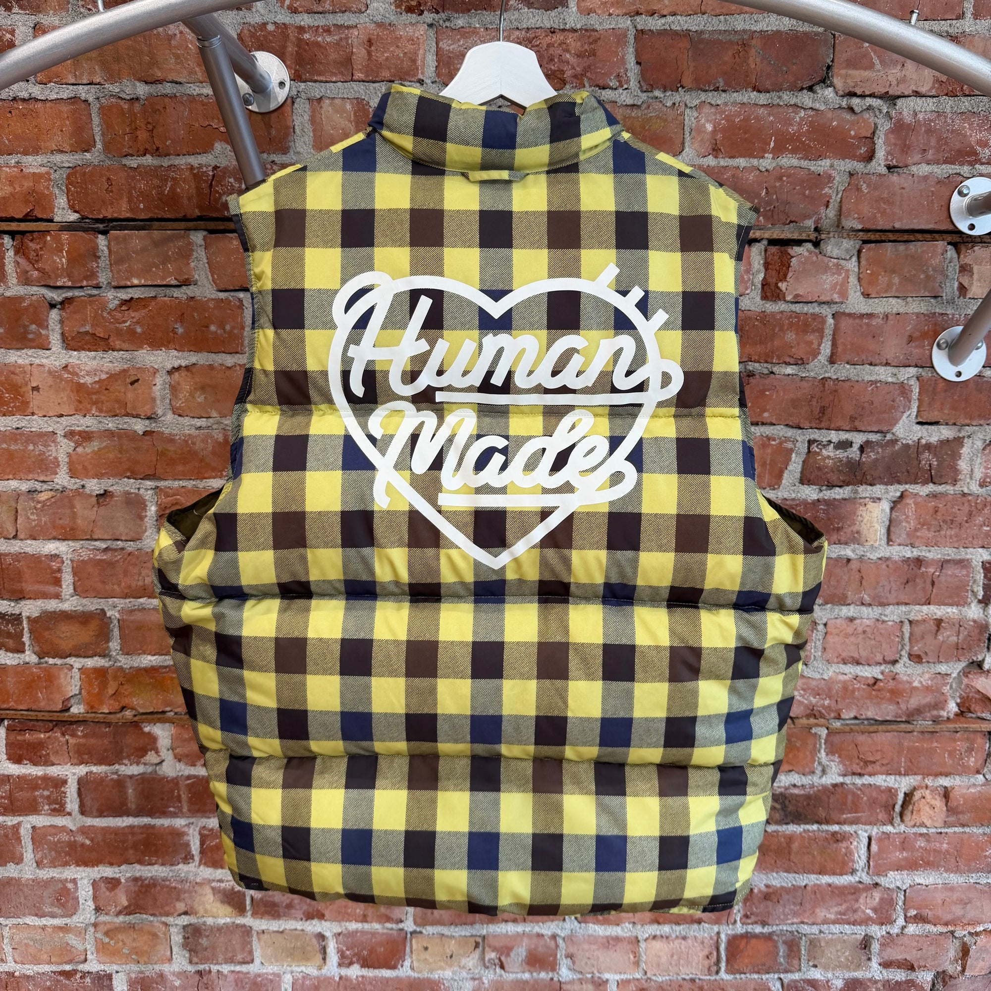 HUMAN MADE REVERSIBLE DOWN VEST ‘OLIVE’