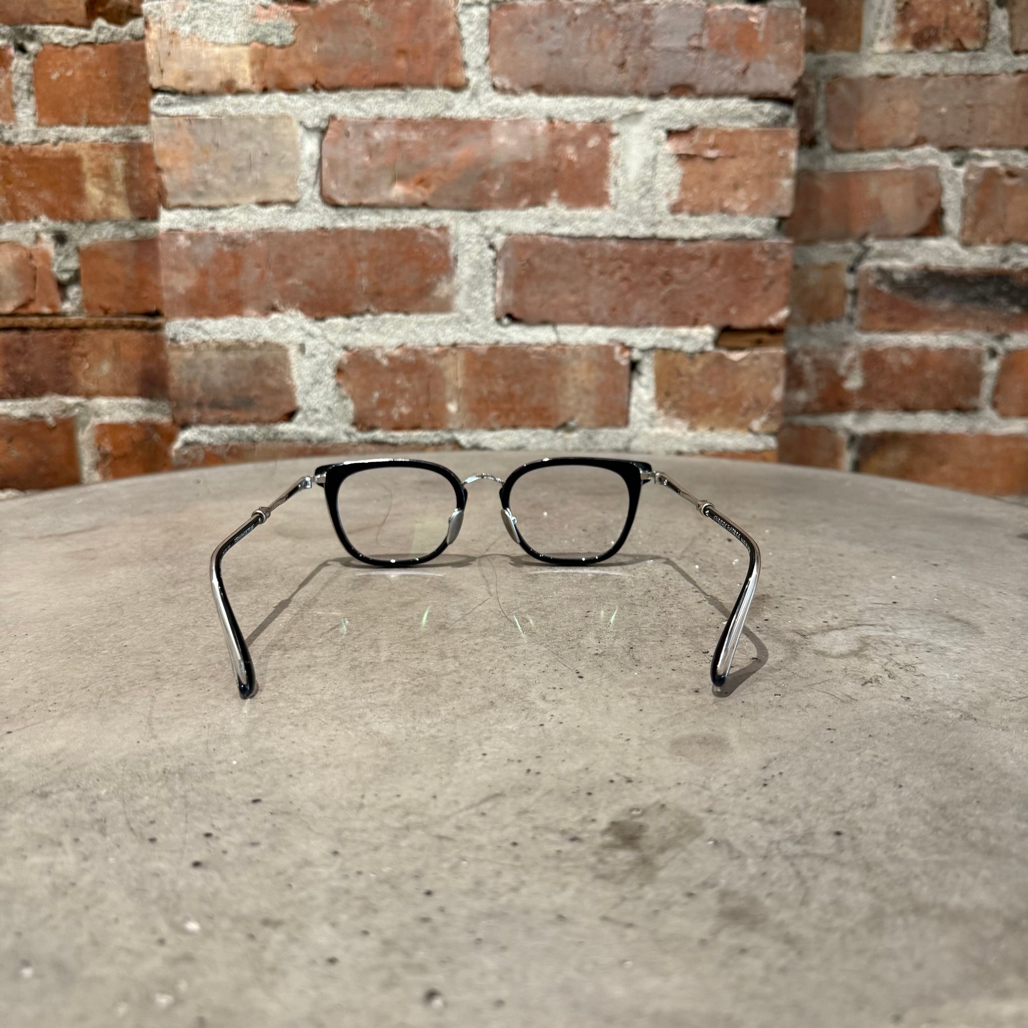 CHROME HEARTS STRAPADICTOME FRAMES ‘BLACK/SILVER’