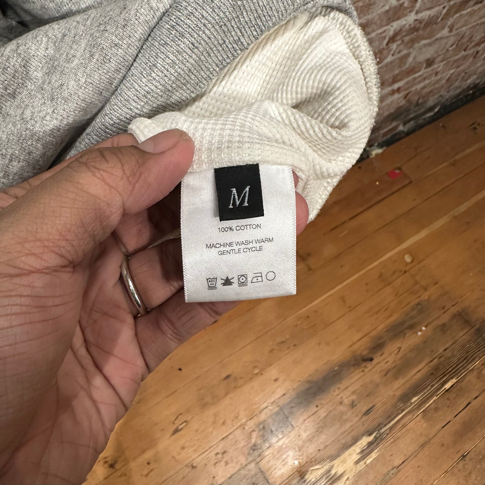 ENFANTS RICHES DÉPRIMÉS FW25 ASSEMBLAGE HOODIE ‘GREY’