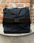 PRADA TESSUTO NYLON LARGE DUFFLE BAG ‘BLACK’