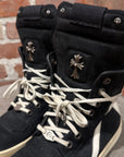 CHROME HEARTS X RICK OWENS GEOBASKET SNEAKERS ‘BLACK’