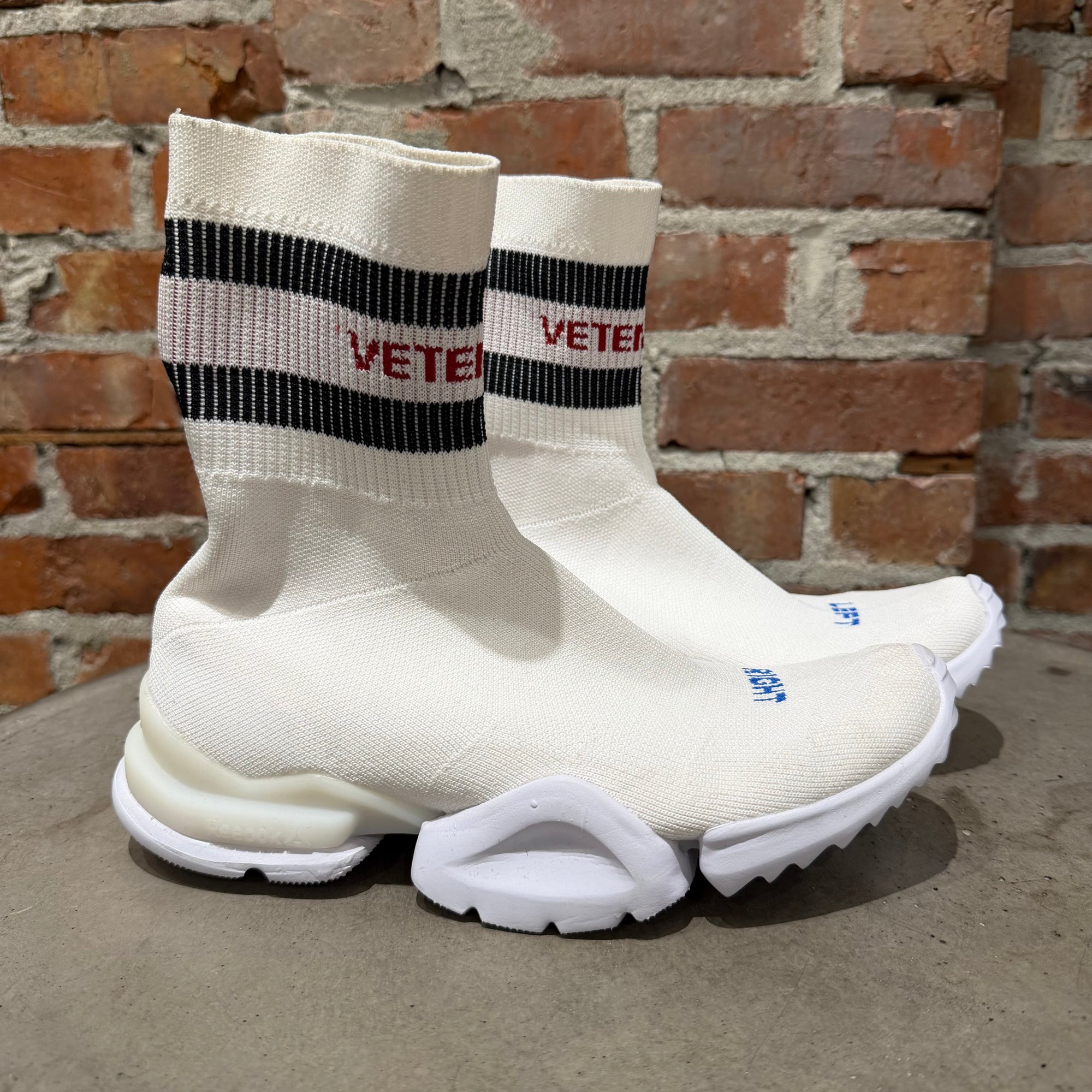 VETEMENTS X REEBOK SOCK RUNNER ‘WHITE’