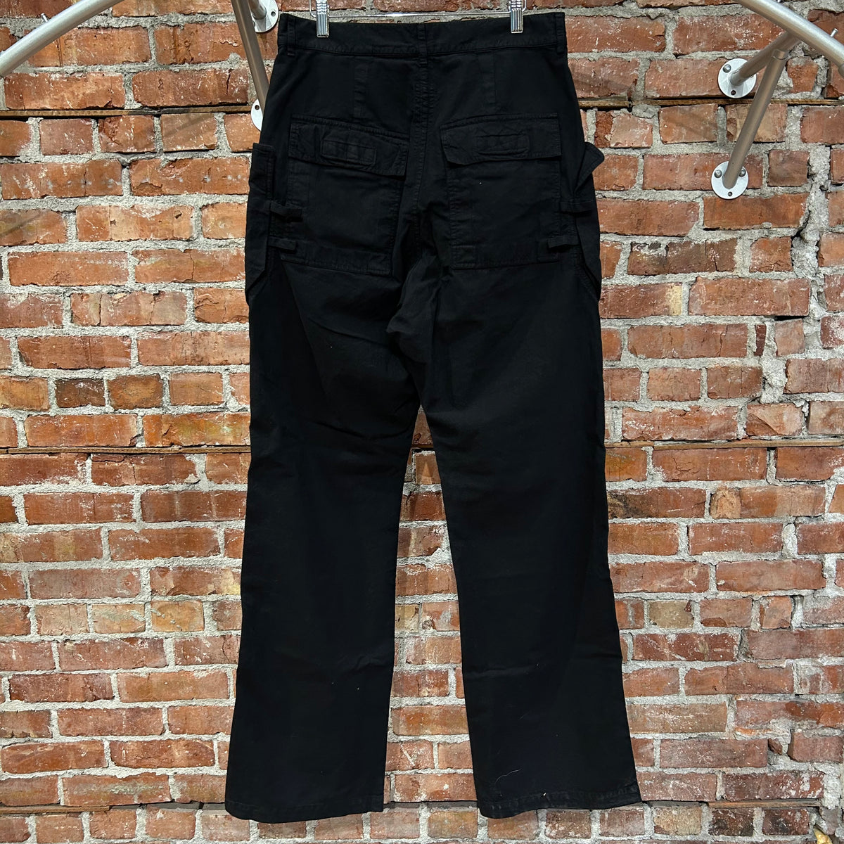 RICK OWENS FW25 CONCORDIANS DRKSHDW STEFAN CARGO PANTS ‘BLACK’