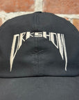 RICK OWENS DRKSHDW BASEBALL CAP ‘BLACK’