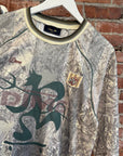 DIME PATINA DORES MESH LONGSLEEVE ‘CAMO’