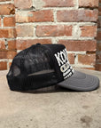 KAPITAL KOUNTRY PEARL CLUTCHER TRUCKER CAP 'BLACK'