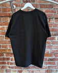 STUSSY BUBBLE LOGO TEE ‘BLACK’