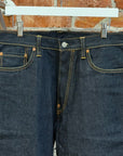 EVISU LOT 0001 CHENILLE GULL DENIM 'INDIGO/GREEN'