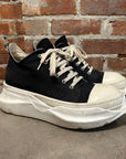 RICK OWENS DRKSDHW RAMONE LOW ABSTRACT SNEAKERS ‘BLACK’