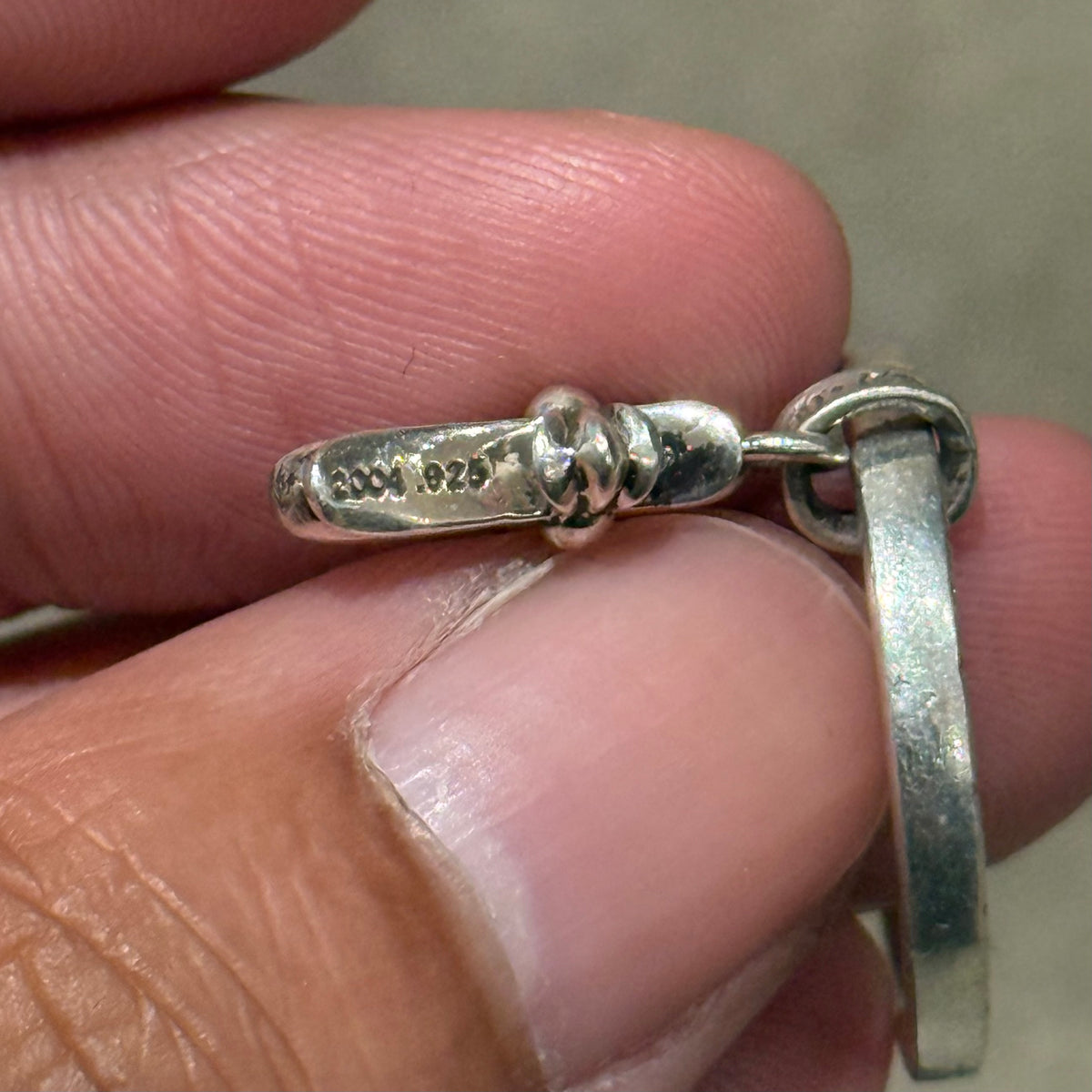 CHROME HEARTS NFTL BABYFAT RING ‘SILVER’