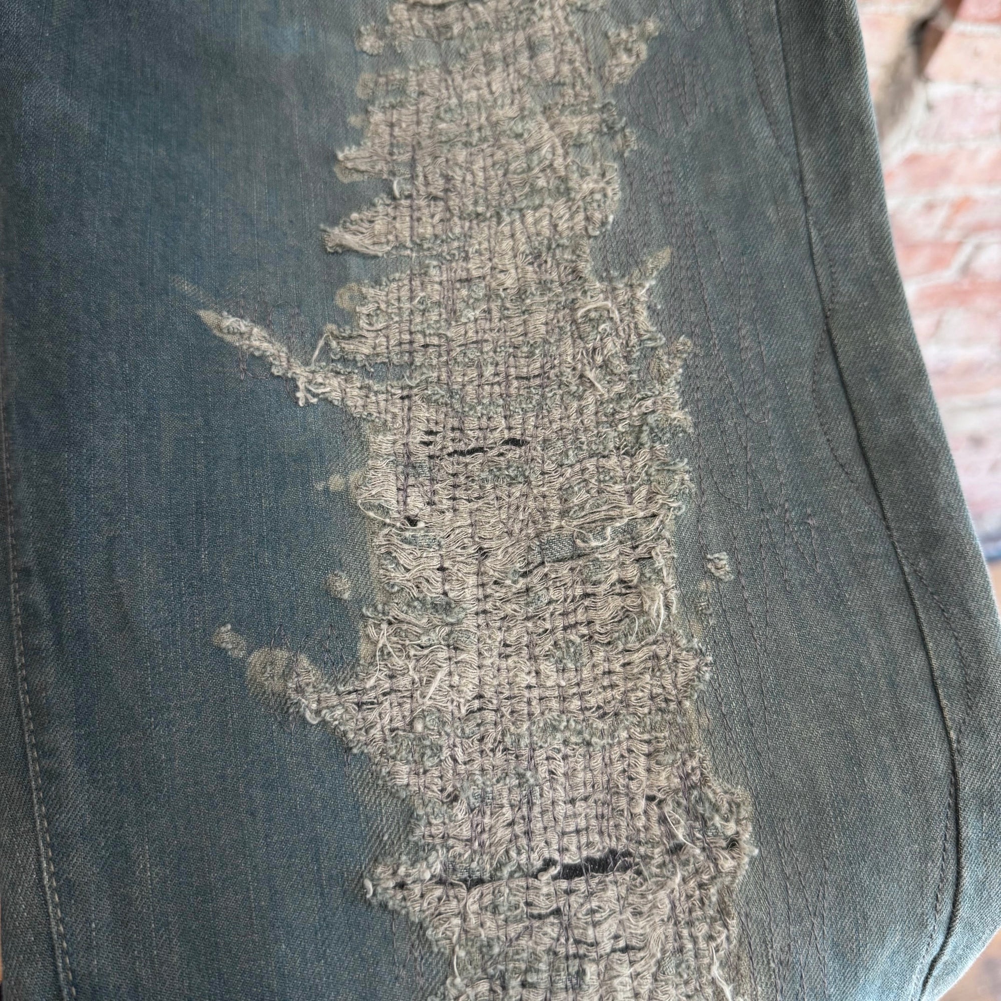 POLO RALPH LAUREN DENIM &amp; SUPPLY BORO REPAIR DENIM ‘MUD WASH’