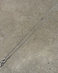 CHROME HEARTS ZIPPER DAGGER NECKLACE 'SILVER'