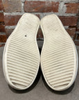 RICK OWENS MAINLINE LEATHER VINTAGE HIGH SNEAKERS ‘BLACK’