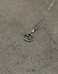 GUCCI ARABESQUE GG CHARM NECKLACE ‘SILVER’