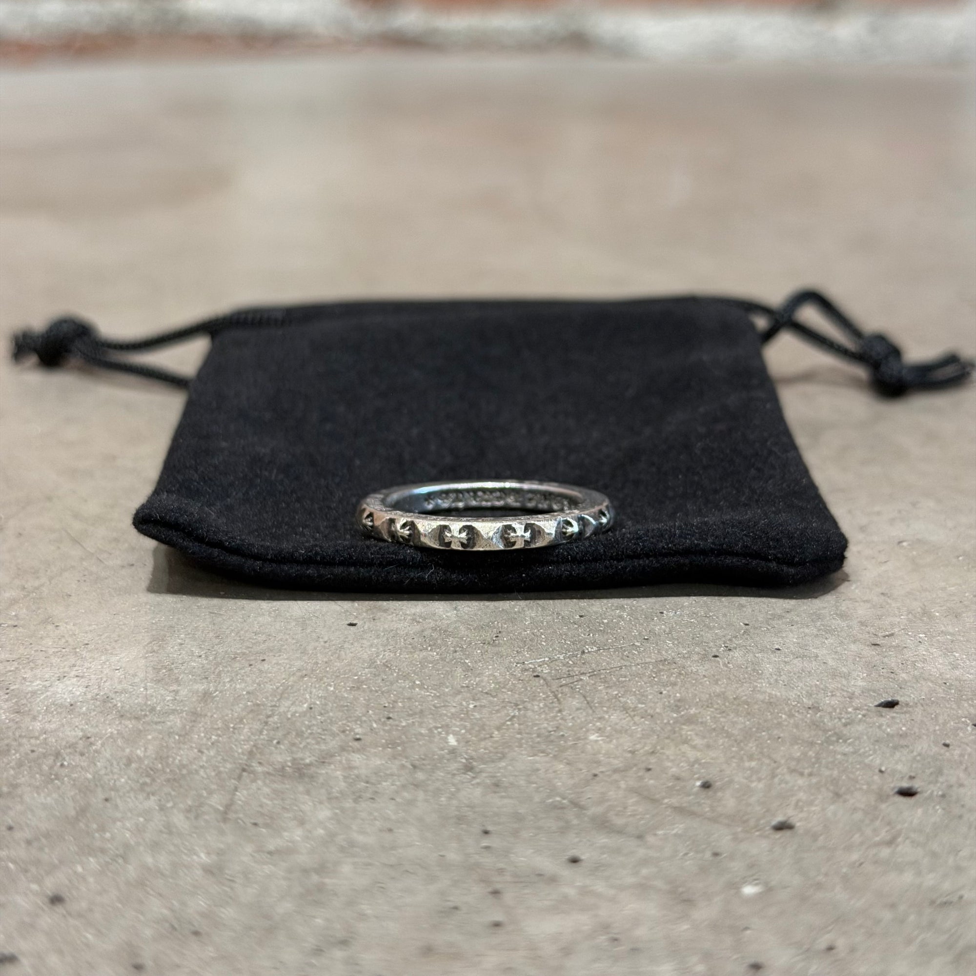 CHROME HEARTS TFP TRUE F*CKING PUNK RING 'SILVER'