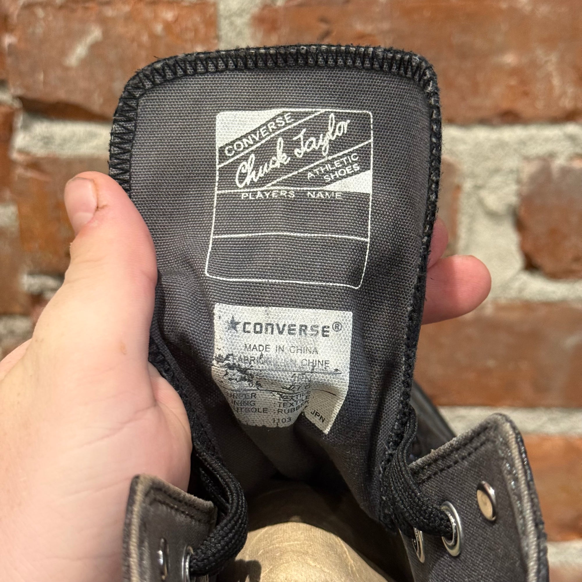 CONVERSE x TISCI GIVENCHY ADDICTS WAXED LEOPARD SNEAKER (US 8.5) ‘BLACK’