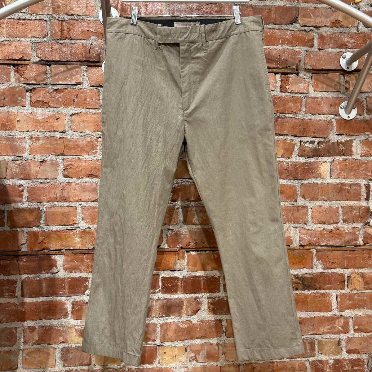 MARCEL EVERETTE CROPPED TROUSERS ‘SAND’