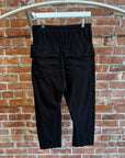 RICK OWENS DRKSHDW JERSEY CREATCH CARGO PANTS (S) ‘BLACK’