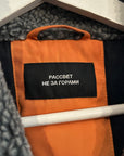 GOSHA PACCBET COLOR BLOCK BOMBER JACKET ‘ORANGE’