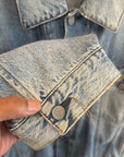ACNE STUDIOS OVERSIZED DENIM TRUCKER JACKET ‘LIGHT WASH’